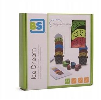 BS Toys Gra zręcznościowa Lody (z serii: gry drewniane)