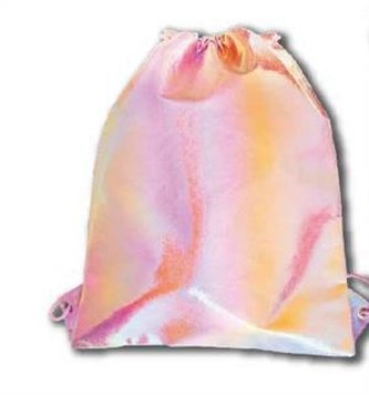Worek metalic pink