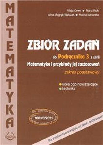 Zbiór zadań do podręcznika 3- zakres podstawowy Szkoła ponadpods