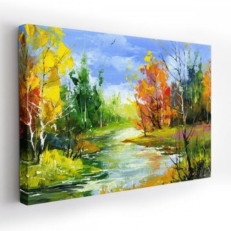 Obraz na plátně AUTUMN I. 120x80 cm Mybesthome