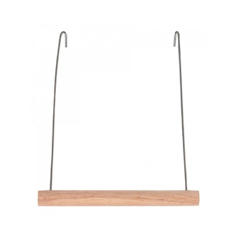 Nobby dřevěná houpačka pro papoušky 10x11cm