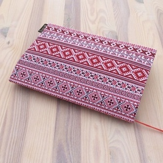 Obal na knihu Norský vzor červený