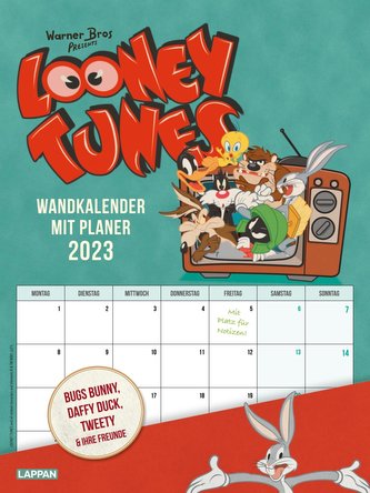 Looney Tunes Retro Planer 2023