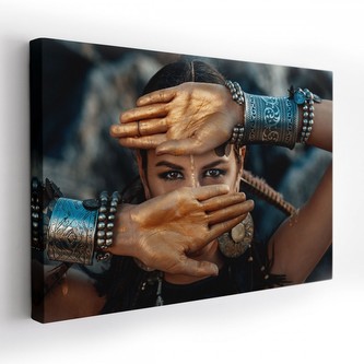 Obraz na plátně FACE I. 120x80 cm Mybesthome