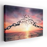 Obraz na plátně CHAIN 120x80 cm Mybesthome