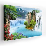 Obraz na plátně THE ROCK 120x80 cm Mybesthome