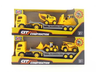 Stavební stroje se zvukem a světlem