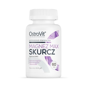 Magnez Max Skurcz 60 tabs - OstroVit - 60 tab.