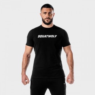 Tričko Iconic Muscle Onyx - SQUATWOLF - Velikost: XL