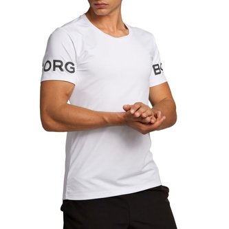 Pánské Tričko Borg Tee Brilliant White - BJÖRN BORG - Velikost: L Pánské Tričko Borg Tee Brilliant White - BJÖRN BORG - Velikost: L