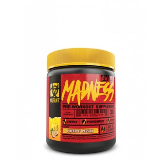 Předtréninkový stimulant Mutant Madness 225 g - PVL - broskev mango - 225 g