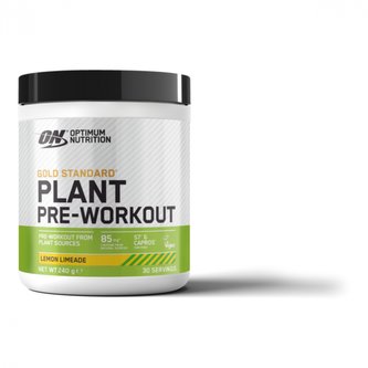 Gold Standard Plant Pre-Workout - Optimum Nutrition - jahoda - 240 g