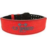 Fitness opasek Komfort Red - C.P. Sports - Velikost: XL - červená