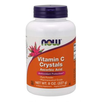 Vitamín C Crystals Powder - NOW Foods - 227 g