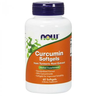 Curcumin Softgels - NOW Foods - 120 kaps.