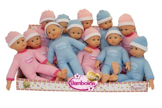 Miminko Bambolina Amore 33 cm s měkkým tělíčkem