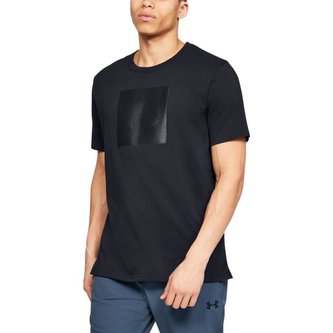 Tričko Unstoppable Knit Tee Black - Under Armour - Velikost: L
