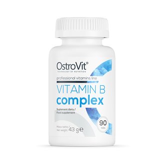 Vitamín B Complex 90 tabs - OstroVit - 90 tab.