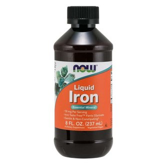 Tekuté železo - NOW Foods - 237 ml