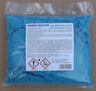 Síran měďnatý 1 kg (modrá skalice)