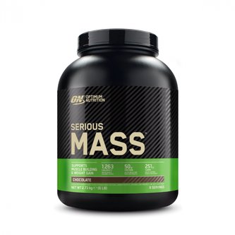 Gainer Serious Mass - Optimum Nutrition - vanilka - 2720 g