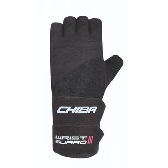 Fitness rukavice Wristguard lV - Chiba - Velikost: L - černá