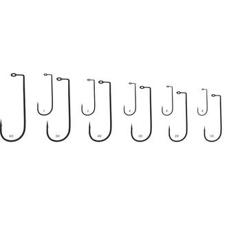 Jigové háčky Shiro bez nálitku, 3/0, 10ks/bal