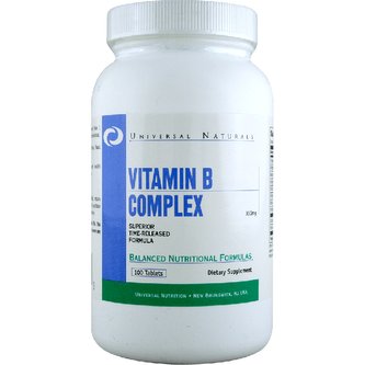 Vitamín B-komplex - Universal Nutrition - 100 tab.