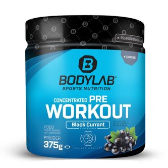 Předtréninkový stimulant Concentrated Pre Workout - Bodylab24 - zelené jablko - 500 g