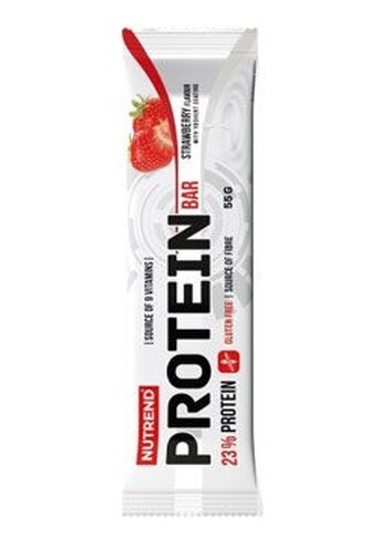 Proteinová tyčinka Protein Bar 55 g - Nutrend - jahoda - 55 g
