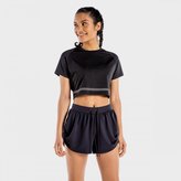 Dámské tričko Flux CropTop Onyx - SQUATWOLF - Velikost: S