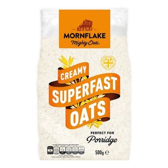 Ovesné vločky Creamy Superfast Oats 500 g - Mornflake - 500 g