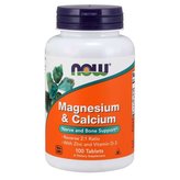 Magnézium & Vápník Reverse 2:1 - NOW Foods - 100 tab.