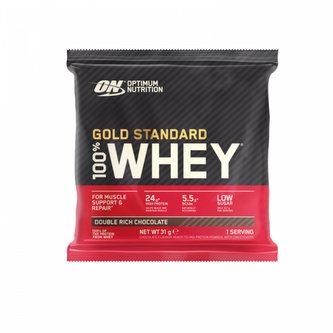 Vzorek 100% Whey Gold Standard - Optimum Nutrition - mimořádně mléčná čokoláda - 30 g