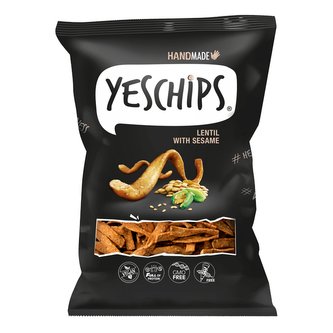YESCHiPS čočkové - YESCHiPS - chilli - 80 g