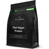 Diet Vegan protein - The Protein Works - belgická choca moca - 500 g
