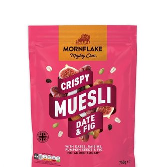 Křupavé Müsli Date & Fig - Mornflake - 750 g