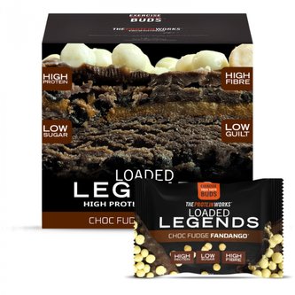 Loaded Legends - The Protein Works - marshmallow rock choc - 50 g
