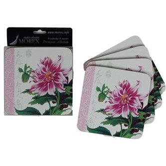 podtácky 4 ks - Květ, 350018