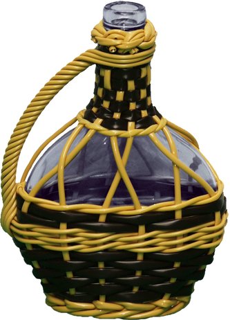Demižon opletený 0,5 l láhev /pleskačka/
