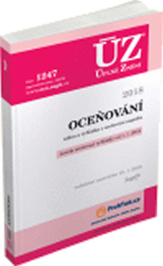 ÚZ 1247 Oceňování majetku 2018