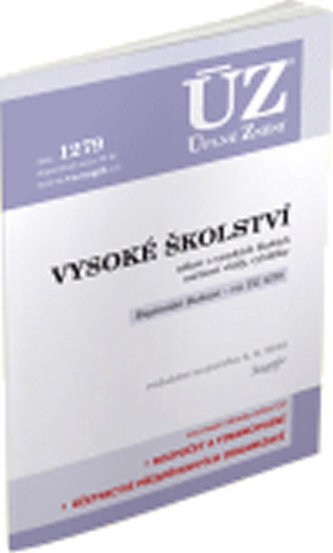ÚZ č. 1279 - Vysoké školství