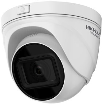 HIKVISION HiWatch IP kamera HWI-T621H-Z/ Dome/ 2Mpix/ objektiv 2,8-12mm/ H.265/ krytí IP67/ IR až 30 m/ kov + plast
