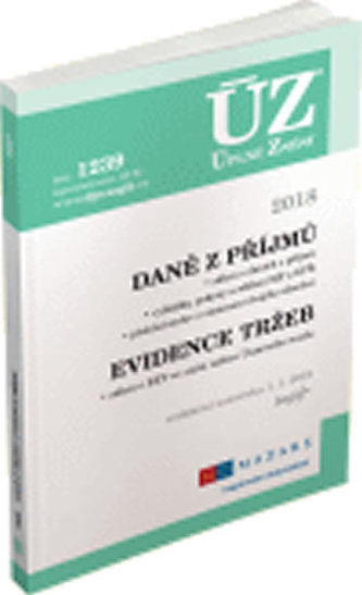 ÚZ č. 1239 - Daně z příjmů, evidence tržeb 2018 ÚZ č. 1239 - Daně z příjmů, evidence tržeb 2018