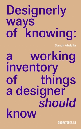 Designerly Ways of Knowing