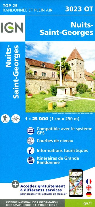 Nuits-St-Georges 1:25 000