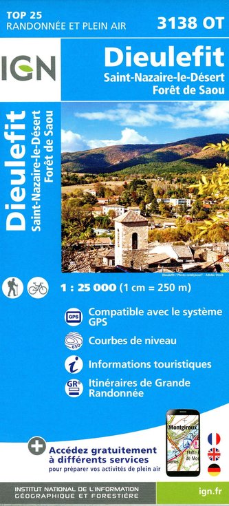 Dieulefit 1:25 000