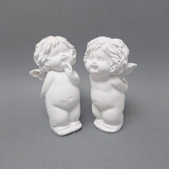 Anděl bílý stojící malý
