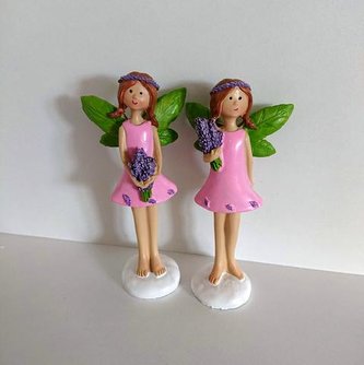 Víla lístečková křídla stojící malá