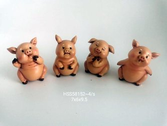 Prasátko polyston 10cm